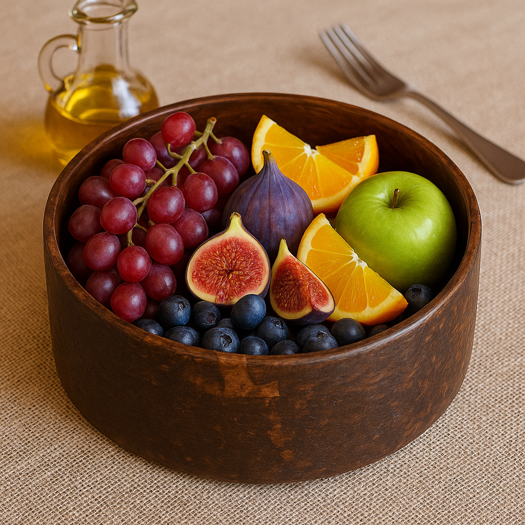 PREMIUM LIMITED EDITION Olivewood Bowl – Handcrafted with Natural Grain (Approx. 20 x 10 cm / 7.9” x 3.9”)