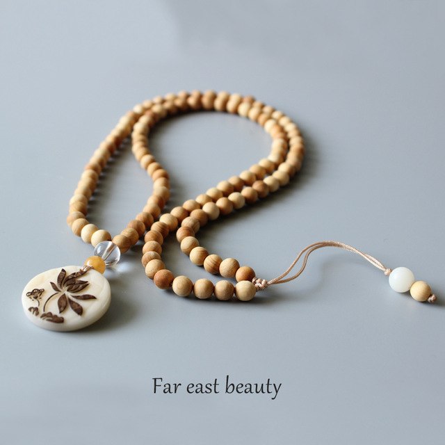 Artisan Design Natural Wood 108mala