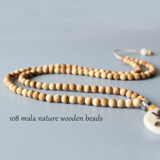 Artisan Design Natural Wood 108mala