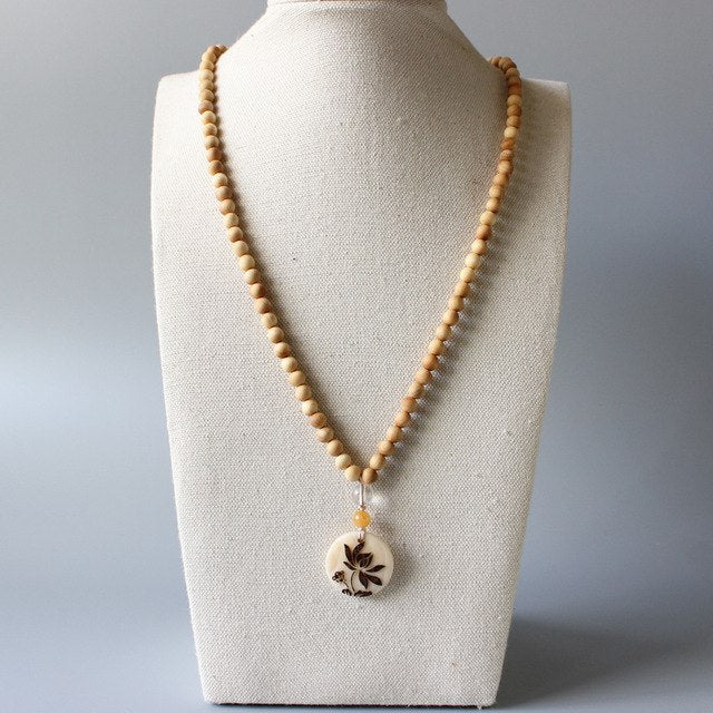 Artisan Design Natural Wood 108mala