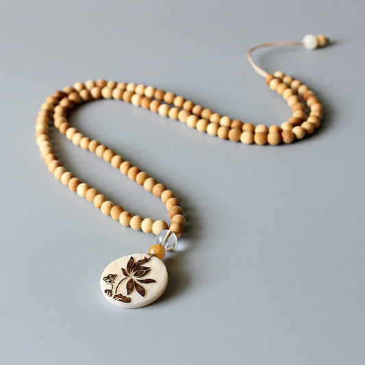 Artisan Design Natural Wood 108mala