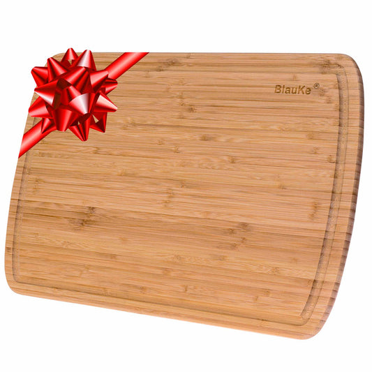 Extra Large Wood Cutting Board with Juice Groove - 18x12 inch